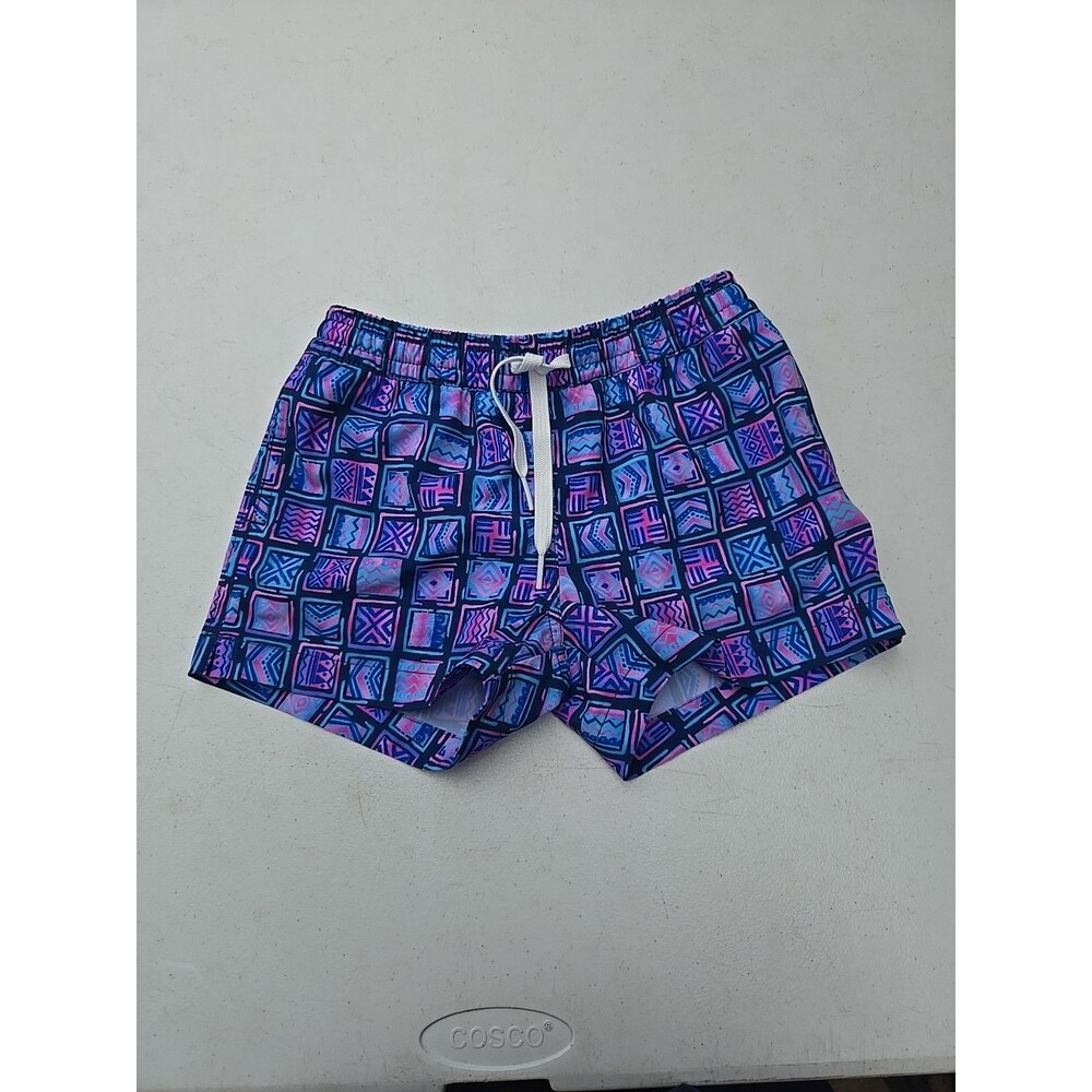 Chubbies Youth Boys Sz XSmall Geometric Swim  Shorts
